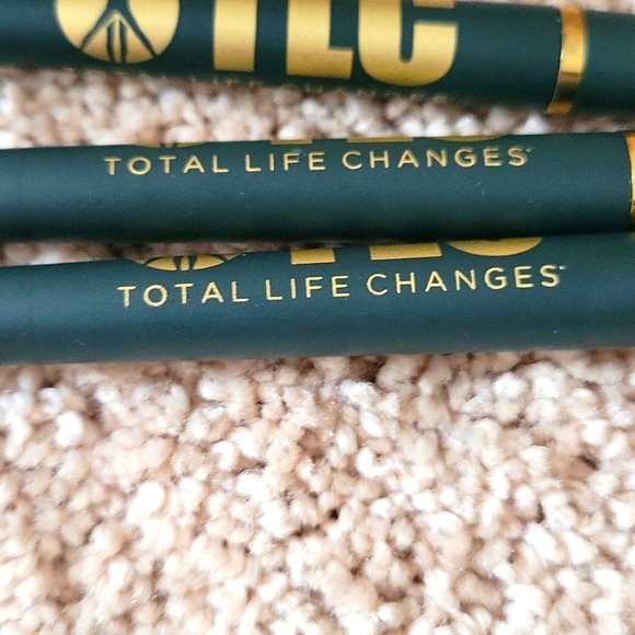 Lot of 3 TLC TOTAL LIFE CHANGES Logo Black Ink Pens Never Used 🤑 - Picture 3 of 7